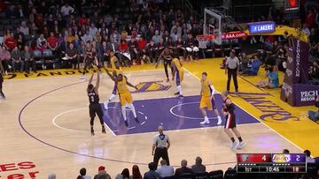 Recital de McCollum y Lillard para aplastar a Los Lakers