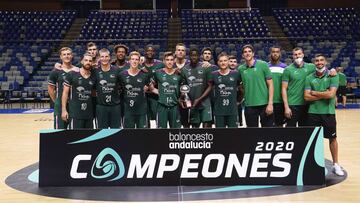 El Unicaja se proclamó campeón de Andalucía tras ganar al Betis (99-82).