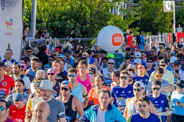 La mejor tecnología se unió a los corredores en la maratón de Madrid