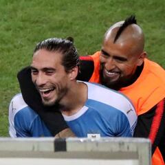 Lado B: El cariñoso reencuentro de Vidal con Cáceres y Suárez