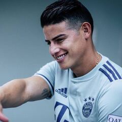 James, el segundo jugador más costoso de la Bundesliga