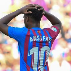 "No sé hasta qué punto fue bueno darle el número 10 a Ansu Fati"
