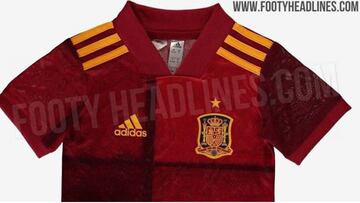 La web www.footyheadlines.com, especializada en ropa deportiva, ha revelado la que será la equipación de la Selección para la próxima Eurocopa.