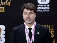 WASHINGTON (United States), 05/12/2025.- Head coach of the US national soccer team Mauricio Pochettino arrives for the FIFA World Cup 2026 Final Draw at the Kennedy Center in Washington DC, USA, 05 December 2025. (Mundial de Fútbol) EFE/EPA/WILL OLIVER