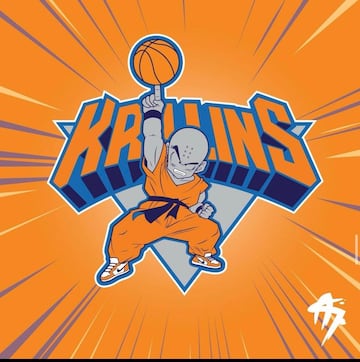 El incre¨ªble resultado de mezclar los logos de la NBA con Dragon Ball