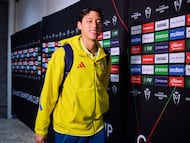 Fernando Tapia of America during the round one first leg match between Olimpia and Club America as part of the CONCACAF Champions Cup 2026, at Nacional Chelato Ucles Stadium on February 03, 2026 in Tegucigalpa, Honduras.
