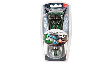 Filomatic Filo 6: la maquinilla de afeitar de seis hojas que apura el afeitado y protege la piel