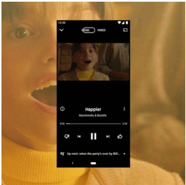 YouTube Music te deja cambiar entre la canción y su video al momento