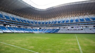 Photo of the new stadium BBVA Bancomer of Monterrey Team before the inauguration, in the photo General View
Foto del nuevo estadio BBVA Bancomer nueva sede del Equipo Monterrey previo a la inauguracion, en la foto: Vista General Interior
26/07/2015/MEXSPORT/Eliuk de la Torre.