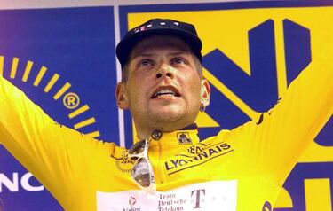 Jan Ullrich atrapó sus dos maillots en Arcalís