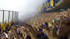 La hinchada de Boca a todo pulmón: ¡increíble cómo suenan!