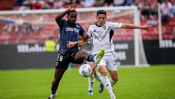 Partido entre Albacete y Ceuta disputado el 12/10/2025 en el Carlos Belmonte. Foto Josema Moreno