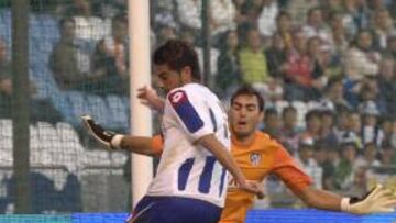 Riki arrastra molestias en la zona ilíaca tras el partido ante el Atlético