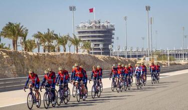 Bahrain-Merida, nuevo equipo de Nibali se presenta a lo grande