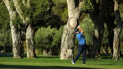 Rahm, ante el 'capo' Sergio en el Valderrama Masters