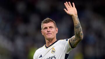 Toni Kroos, en uno de sus últimos partidos con el Real Madrid.