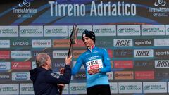 Isaac del Toro sobre el tridente de la Tirreno-Adriático: “Lo voy a poner en la cocina”