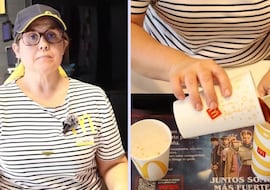 Chantal, encargada de un McDonald’s: “Siempre partiendo de que no tenemos hielos, vamos a demostrar que cada cantidad es distinta”