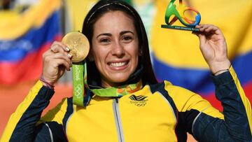 Mariana fue imbatible en la pista olímpica de BMX y el 19 de agosto de 2016 se colgó por segunda vez la medalla de oro. Repitió lo hecho en Londres 2012.