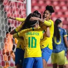Colombia cae ante Brasil en el inicio del cuadrangular