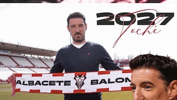 Toché renueva con el Albacete