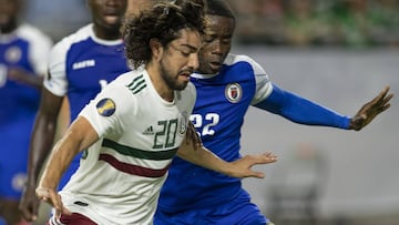 La Selección Mexicana había marcado gol en todos los primeros tiempos de sus partidos en la Copa Oro.