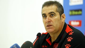 José Ramón Sandoval, entrenador del Rayo Vallecano.