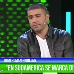 Riquelme: "Acá en Sudamérica Sergio Ramos no haría ni un gol"