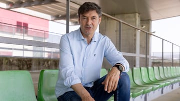 Santi Denia posa para AS.