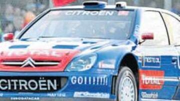 <b>IMPARABLES.</b> Hasta su lesión, Sebastien Loeb y su Citroën Xsara se mostraron intratables.