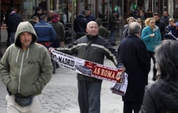 Roman invasion: the centre of Madrid awash with Roma colours