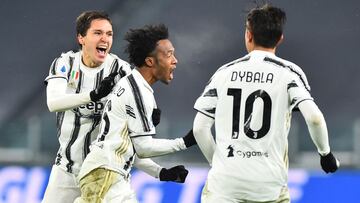 Cuadrado, doble asistencia en triunfo de Juventus ante Torino
