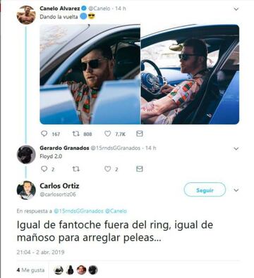 La gente reacciona de forma negativa por el nuevo coche de Saúl Álvarez