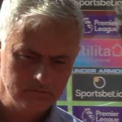 Imaginen marcar 4 goles y que Mou te arruine la entrevista de esta manera