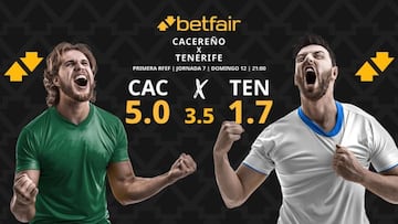 CP Cacereño vs. CD Tenerife: horario, dónde ver, pronósticos y clasificación
