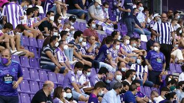 VALLADOLID, 12/09/21. PHOTOGENIC. PARTIDO DE LA LIGA SMARTBANK ENTRE EL REAL VALLADOLID Y EL TENERIFE.