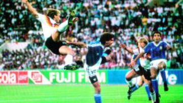 Instante de la final de 1990 en Roma.