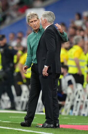 Manuel Pellegrini y Carlo Ancelotti.