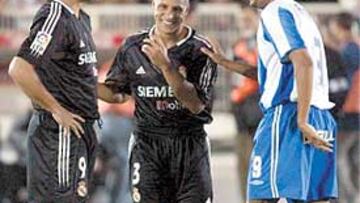 <b>SAMBA SIN GOL. </b>Ronaldo, Roberto Carlos y Amoroso bromearon antes de iniciarse el duelo, pero ninguno de los tres tuvo su noche.