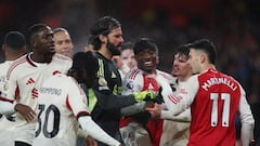 Arsenal forward Gabriel Martinelli in hot water for shove on injured player