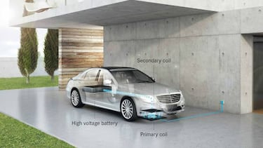 El Mercedes-Benz Clase S cargará su batería a distancia