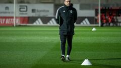 Alberto Toril durante un entrenamiento.