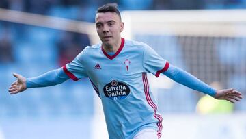 Aspas estará en el Bernabéu; Pione Sisto se cae de la lista