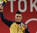 Luis Mosquera gana medalla de Plata en halterofilia