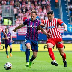 El Eibar rescata un inoperante punto y el Sporting logra la salvación