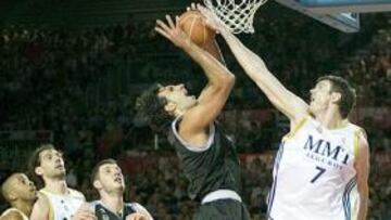 <strong>ARROLLADOR.</strong> El Real Madrid pasó como un ciclón por el BEC.