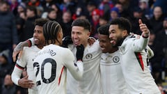 Resumen del Crystal Palace vs Chelsea, jornada 23 de la Premier League 25-26