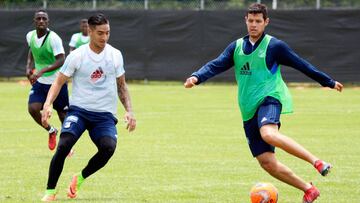 Sin Koufatty, Millonarios afina el ataque ante América