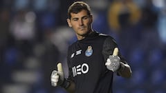 Iker Casillas takes part in the Twitter 3 stadium challenge