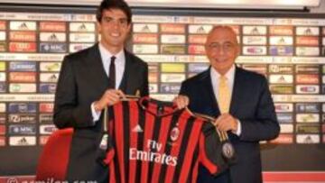 Presentación de Kaká